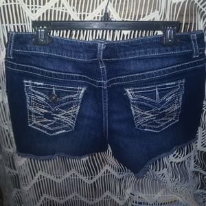 maurices jean shorts sz7/8